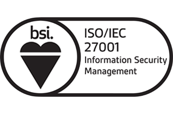 ISO 27001 certification badge