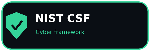 NIST CSF compliance badge