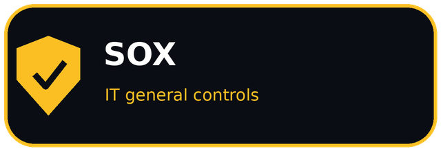 SOX compliance badge